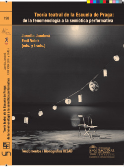 Teoría teatral de la Escuela de Praga