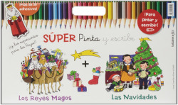 Súper Pinta y escribe las Navidades