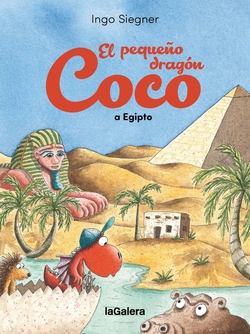 El pequeño dragón Coco en Egipto