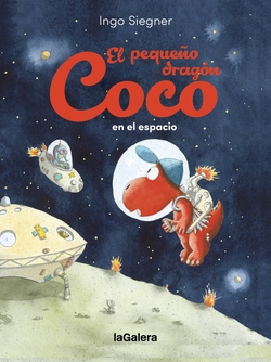 El pequeño dragón Coco en el espacio