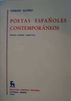 POETAS ESPAÑOLES CONTEMPORANEOS