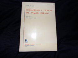 FUNDAMENTOS Y TECNICAS DEL ANALISIS LITERARIO.