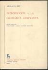INTRODUCCION A LA GRAMATICA GENERATIVA