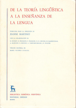 TEORIA LINGUISTICA, DE LA