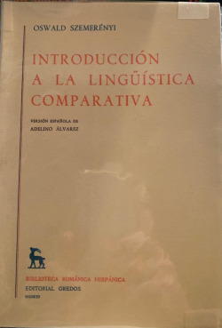 INTRODUCCION A LA LINGUISTICA COMPARATIVA.