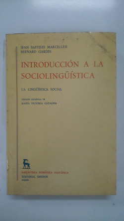 INTROD. A LA SOCIOLINGUISTICA.