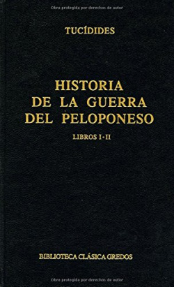 149. Historia de la guerra del Peloponeso. Libros I - II