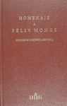 HOMENAJE A FELIX MONGE.