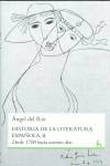 Historia de la literatura española II