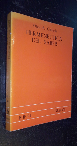HERMENEUTICA DEL SABER