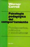 PSICOLOGIA PEDAGOGICA DEL COMPORTAMIENTO