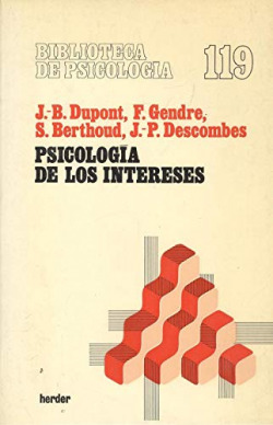 PSICOLOGIA DE LOS INTERESES