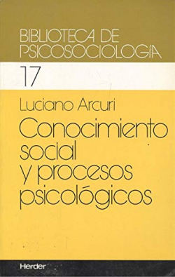 CONOCIMIENTO SOCIAL Y PROCESOS PSICOLOGICOS