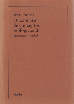DICCIONARIO DE CONCEPTOS TEOLOGICOS, TOMO II