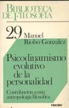 PSICODINAMISMO EVOLUTIVO DE LA PERSONALIDAD