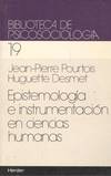EPISTEMOLOGIA E INSTRUMENTACION EN CIENCIAS HUMANAS
