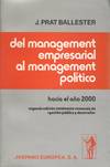 DEL MANAGEMENT EMPRESARIAL AL MANAGEMENT POLITICO