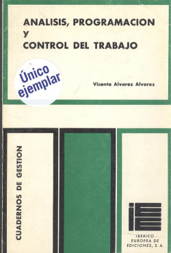 Análisis, programación y control del trabajo