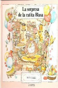 La sorpresa de la ratita Blasa