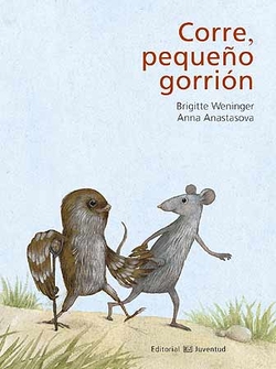 Corre pequeño gorrion