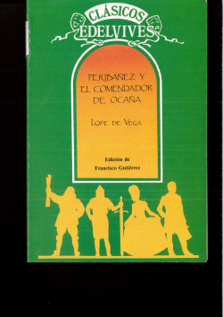 Peribáñez y el comendador de Ocaña