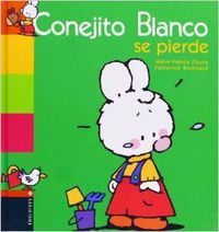 Conejito blanco se pierde