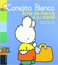 Conejito blanco echa de menos a su mamaá
