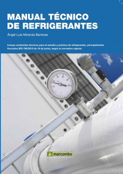 MANUAL TÈCNICO DE REFRIGERANTES