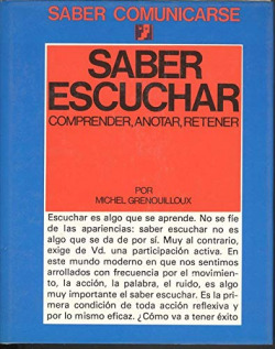 SABER ESCUCHAR.