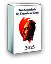 Taco calendario sagrado corazon de Jesus 2015