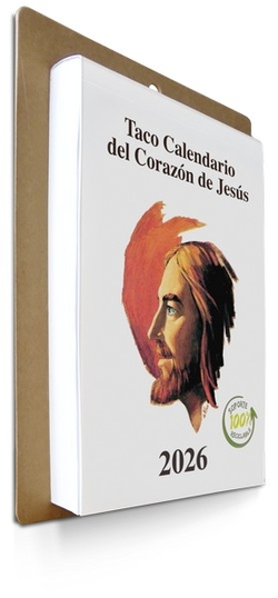 TACO 2026 CALENDARIO DEL GORAZON DE JESUS GIGANTE