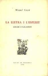 LA LLETRA I L'ESPERIT