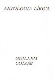 ANTOLOGIA LIRICA. G.COLOM