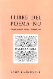 LLIBRE DEL POEMA NU