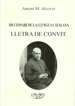 LLETRA DE CONVIT.DICCIONARI DE LA LLENGU