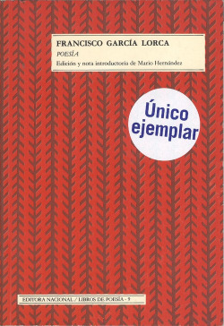 FRANCISCO GRACÍA LORCA:POESÍA