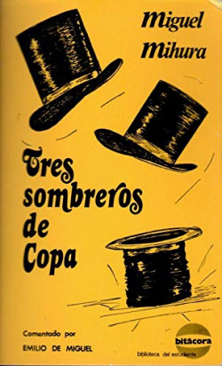 TRES SOMBREROS DE COPA