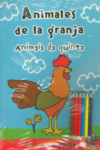 ANIMALES DE LA GRANJA ( PINTA Y COLOREA)