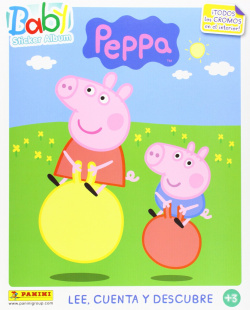 Baby sticker album peppa pig