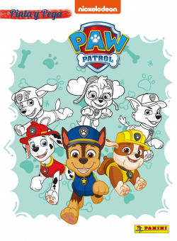 PINTA Y PEGA PAW PATROL