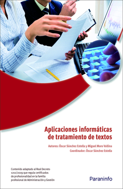 Aplicaciones informaticas de tratamiento textos