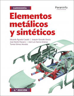 Elementos metálicos y sintéticos. Carrocería