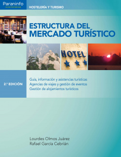 Estructura del mercado turístico