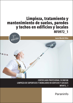 Limpieza, tratamiento y mantenimiento de suelos, paredes y techos en edificios y locales