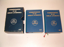 Comentarios A La Biblia Litúrgica
