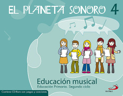 (07).PLANETA SONORO 4O.PRIM.(LIBRO+CUADERNO+CD).MUSICA