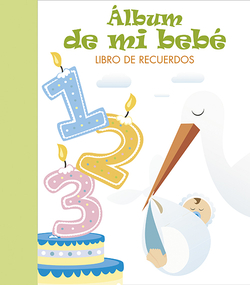 Álbum de mi bebé:libro de recuerdos (verde)