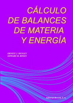 Cálculo de balances de materia y energía