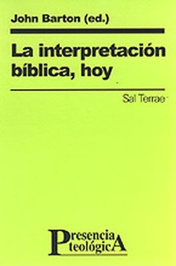 Interpretación biblica, hoy