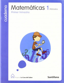 CUAD.MATEMATICAS 1-1º.PRIM.(CASA DEL SABER)